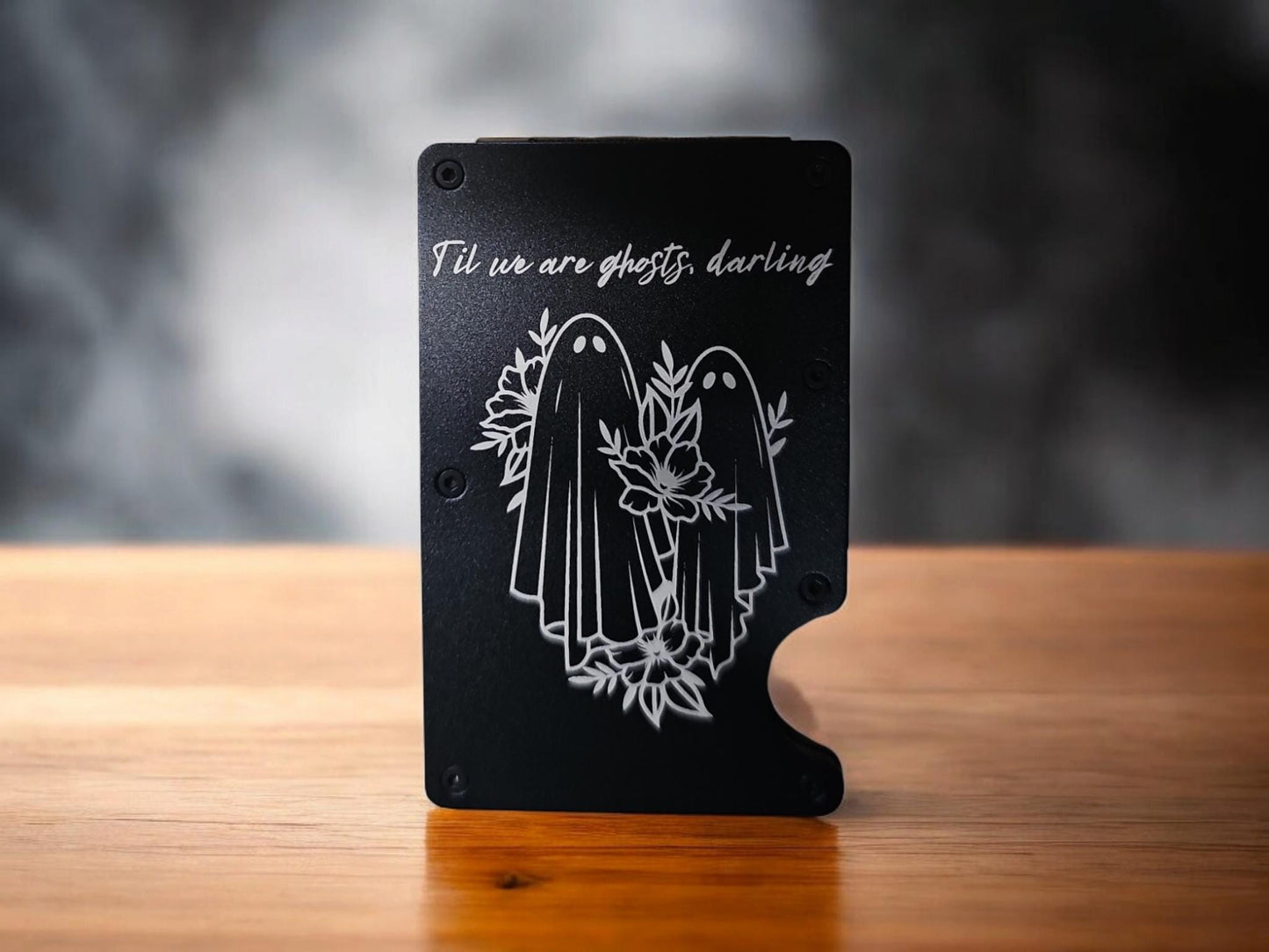 Custom Engraved RFID Metal Wallet – Engraved Minimalist Card Holder