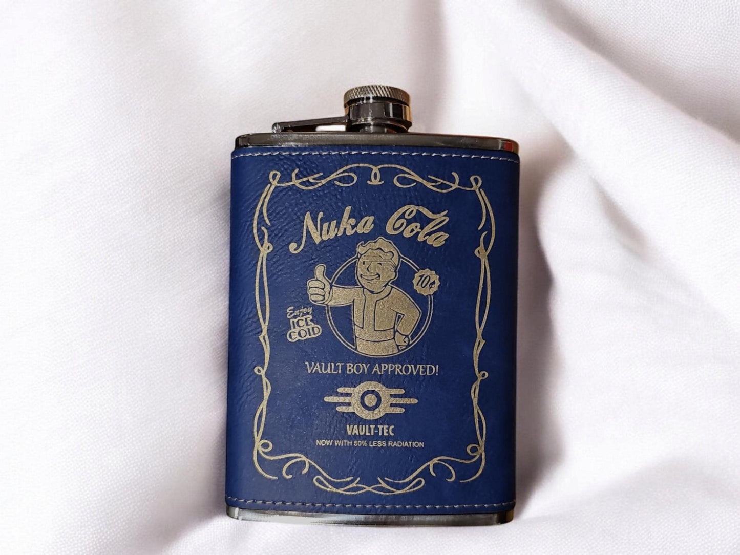 Wasteland Survival 8oz Flask – Rad-Resistant