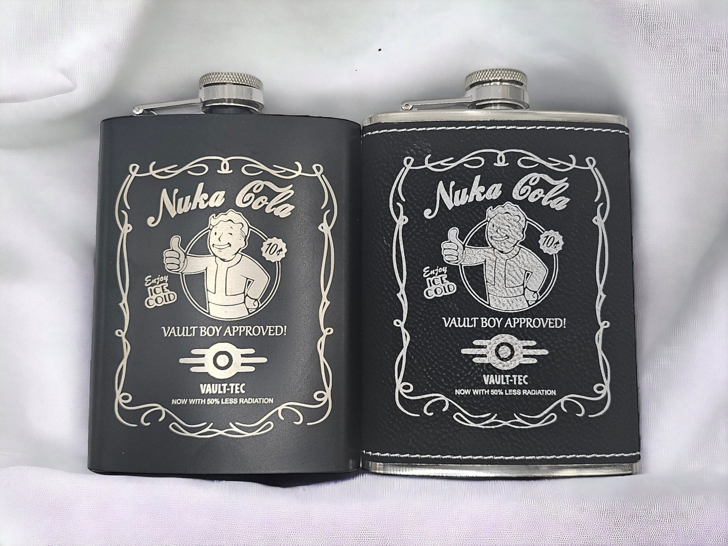 Wasteland Survival 8oz Flask – Rad-Resistant