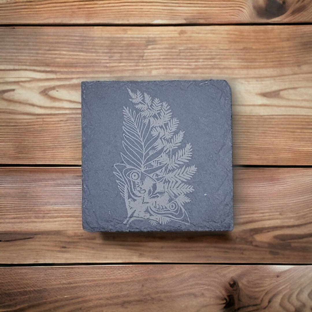 Cordyceps Chronicles Slate Coaster Set (4pc) – Endure & Protect