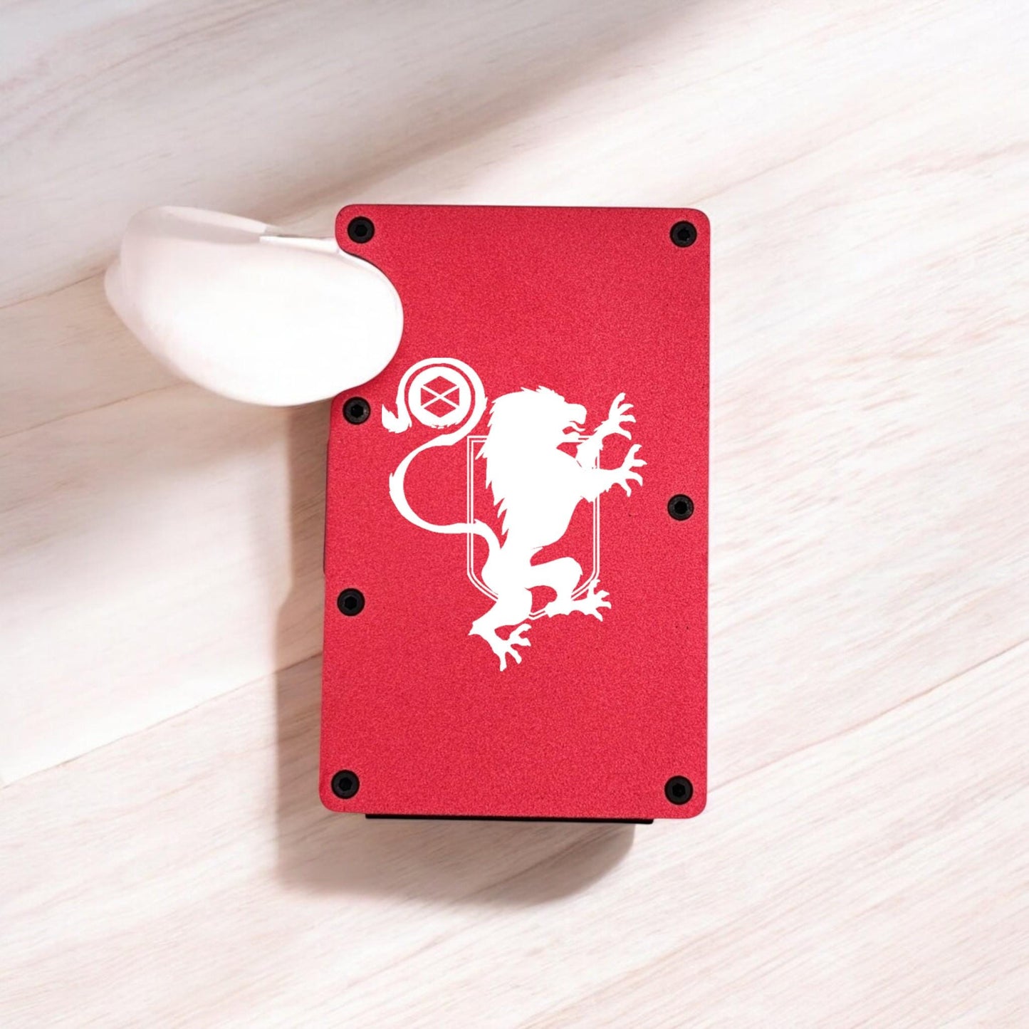Vanguard Trio RFID Metal Wallet – Engraved Minimalist Card Holder