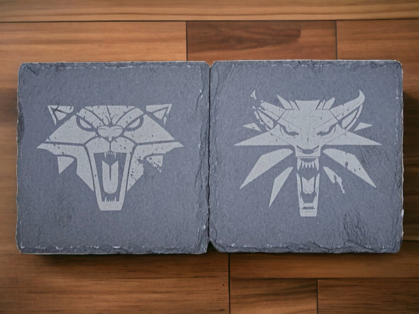 Monster Slayer Slate Coaster Set (5pc) – Schools of the Hunt