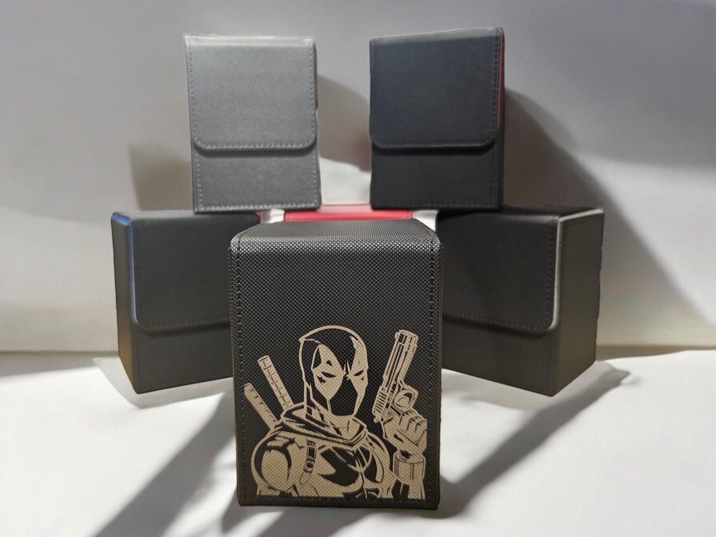 Deadpool MTG Deck Box - Custom Crossover Design for Magic: The Gathering Cards | Marvel | TCG | Universe Beyond