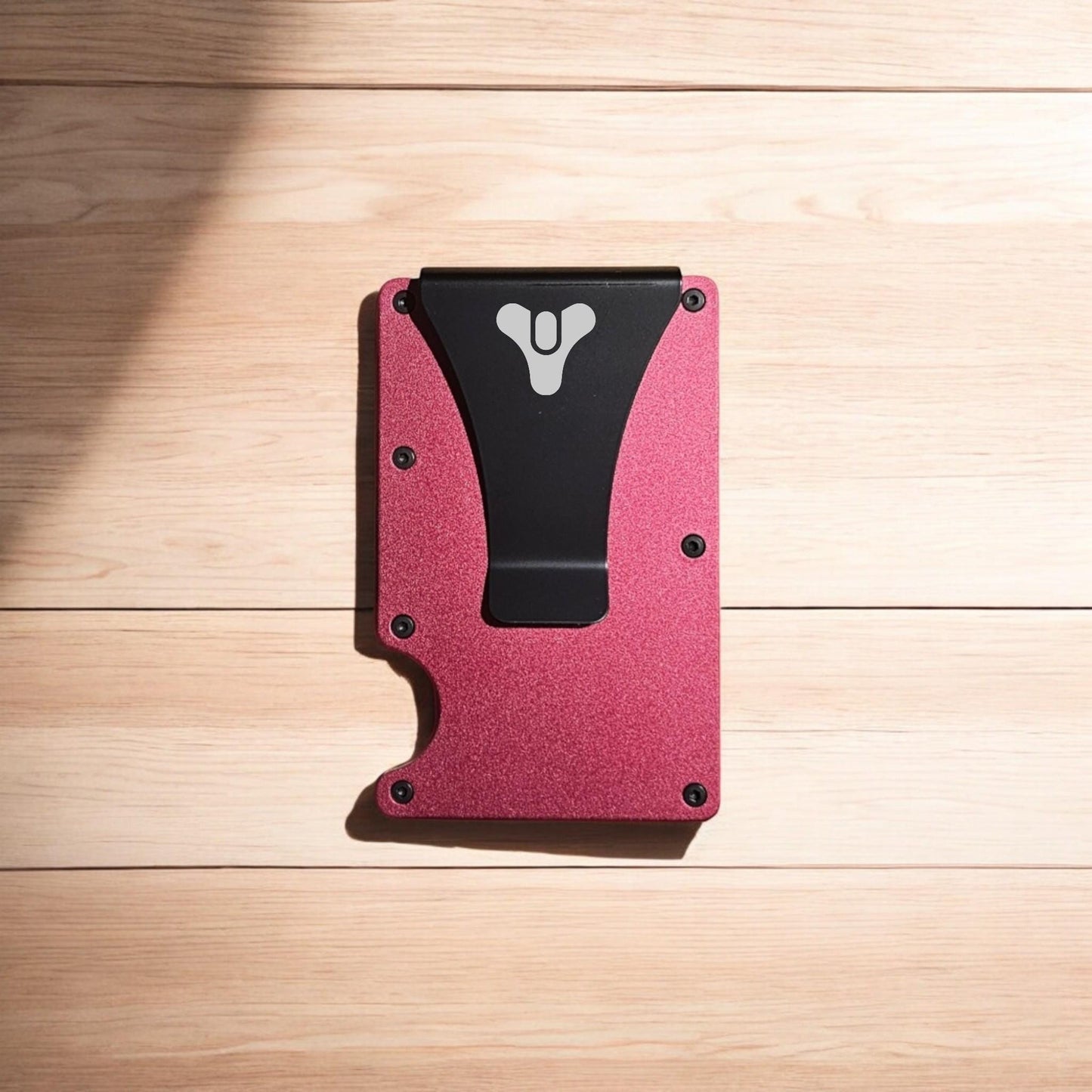 Vanguard Trio RFID Metal Wallet – Engraved Minimalist Card Holder