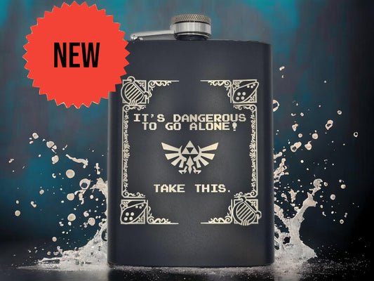 Hero’s Journey 8oz Flask – Take This With You