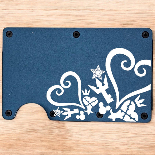Destiny Crossroads RFID Metal Wallet – Engraved Minimalist Card Holder