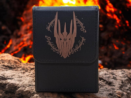 Eye of Sauron LOTR MTG Deck Box - Custom Crossover Design for Magic: The Gathering Cards |Lord of the Rings| TCG |