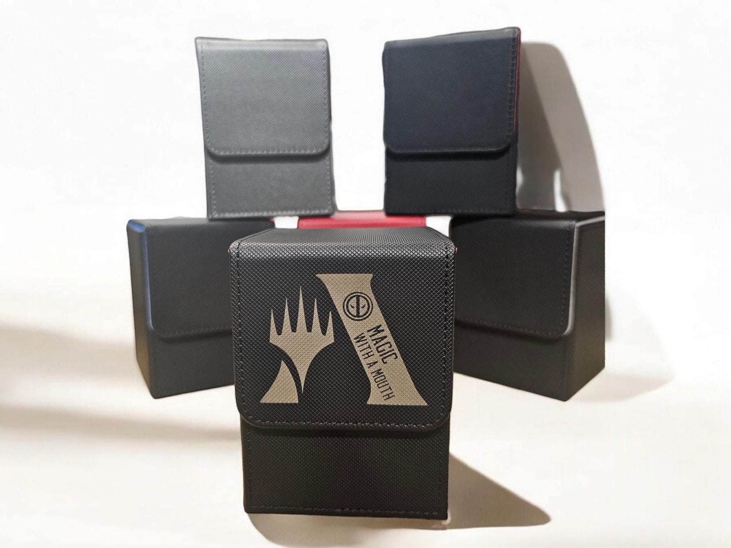 Deadpool MTG Deck Box - Custom Crossover Design for Magic: The Gathering Cards | Marvel | TCG | Universe Beyond